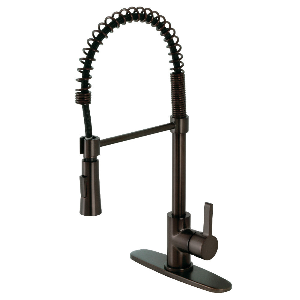 Gourmetier LS8678CTL Continental Single-Handle Pre-Rinse Kitchen Faucet