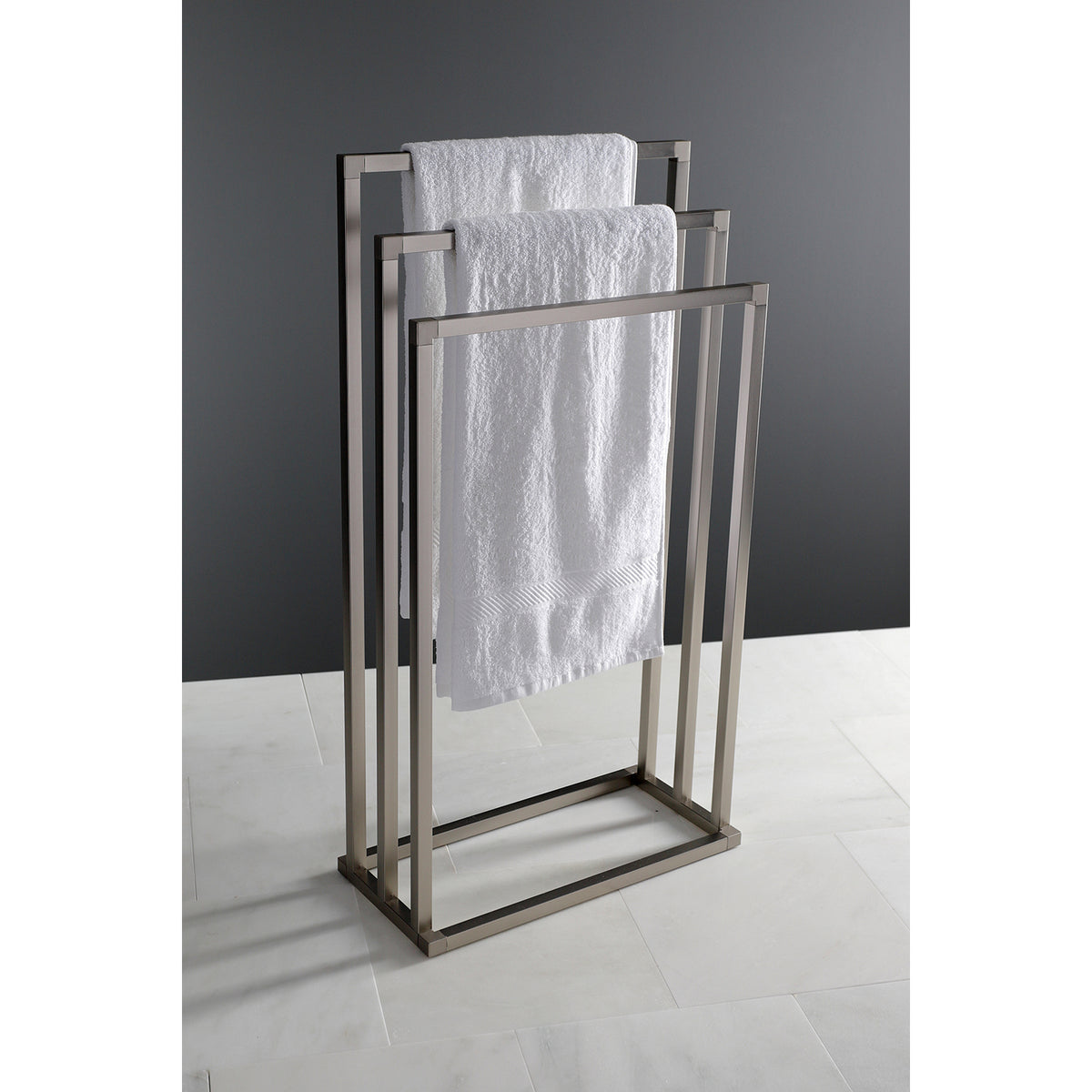 Kingston Brass Edenscape 3-Tier Pedestal Towel Rack