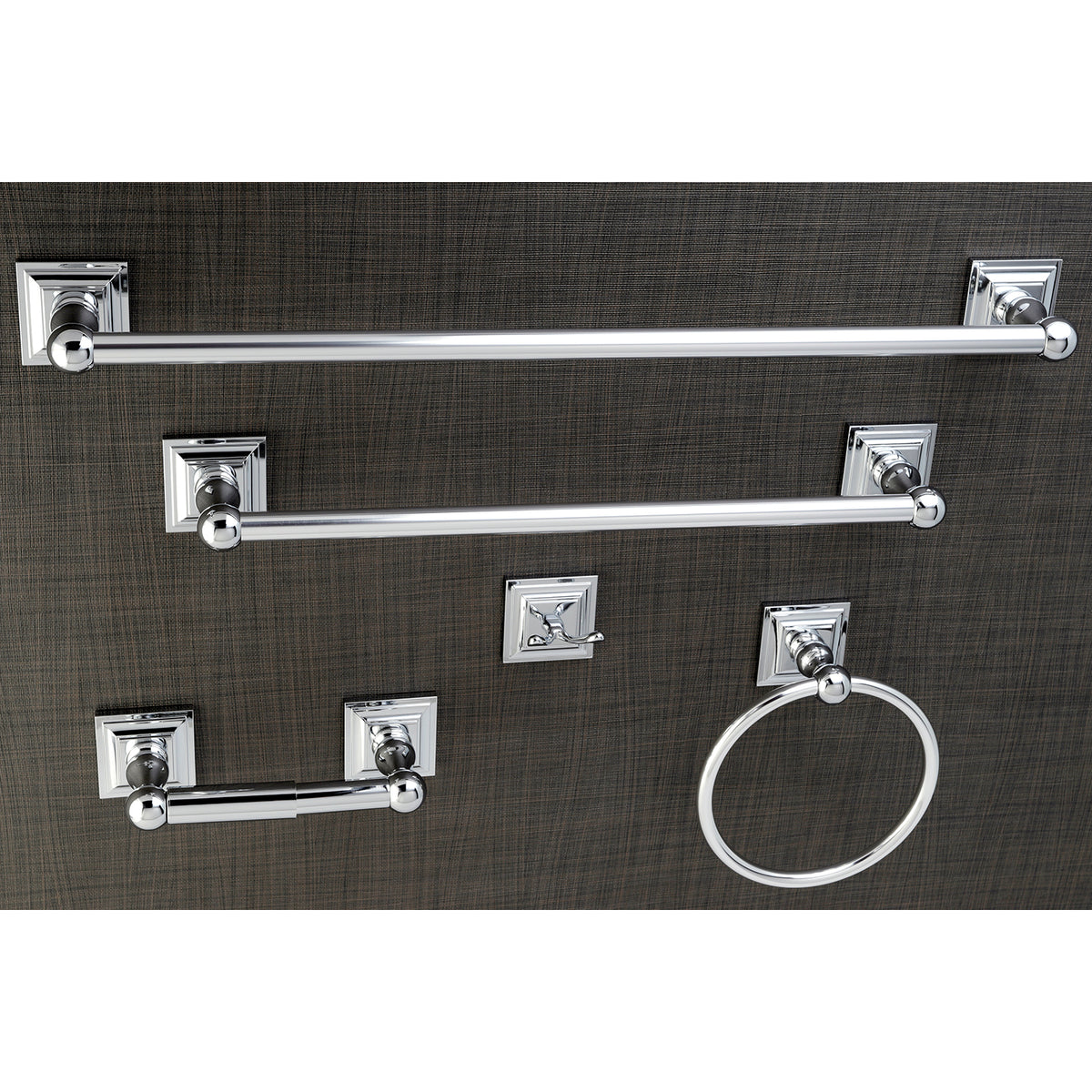 Kingston Brass Serano 5-Piece Bathroom Accessory Set
