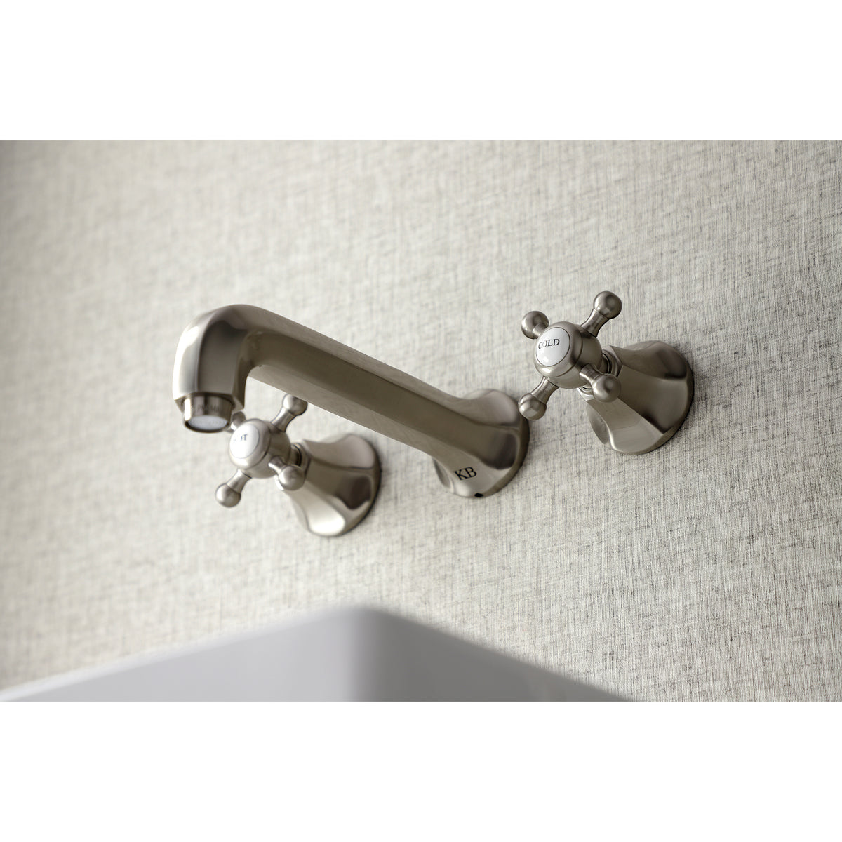 Kingston Brass KS4122BX Wall Mount Bathroom Faucet
