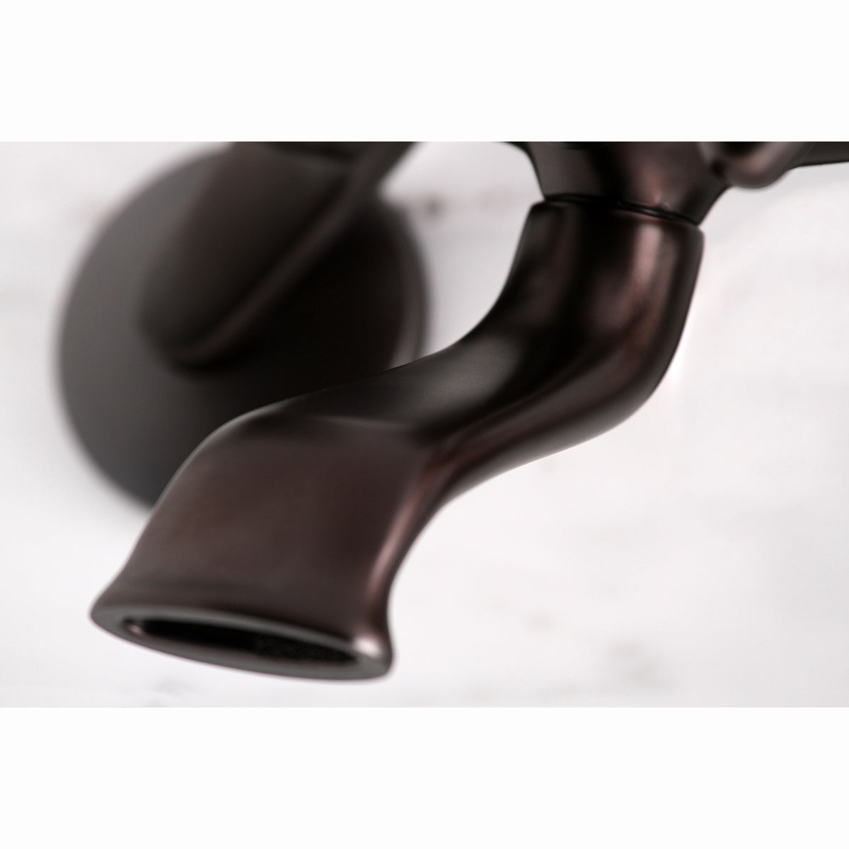 Kingston Tub Wall Mount Clawfoot Tub Faucet with Hand Shower
