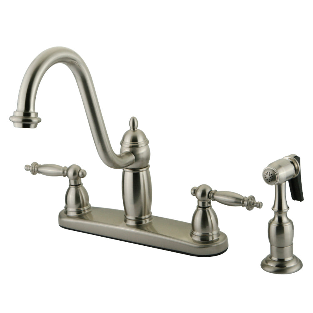 Kingston Brass KB7111TLBS Templeton Centerset Kitchen Faucet