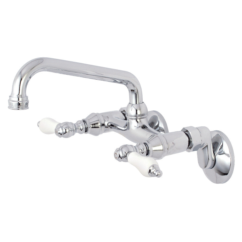 Kingston Brass KS513ORB Kingston Two Handle Wall Mount Kitchen Faucet