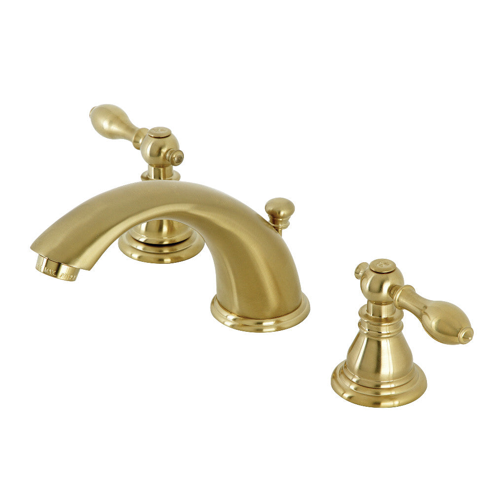 Kingston Brass KB962ACL American Classic Widespread Bathroom Faucet with Retail Pop-Up