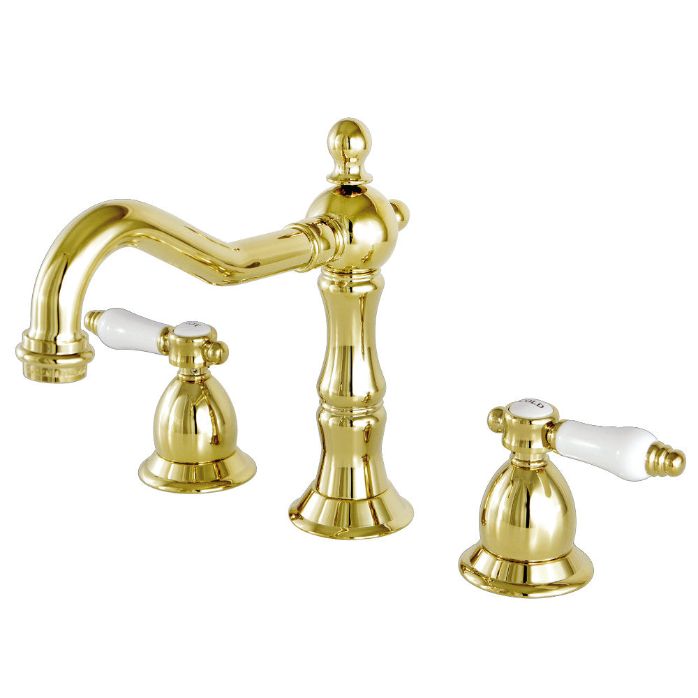 Kingston Brass KS1978BPL 8 in. Widespread Bathroom Faucet