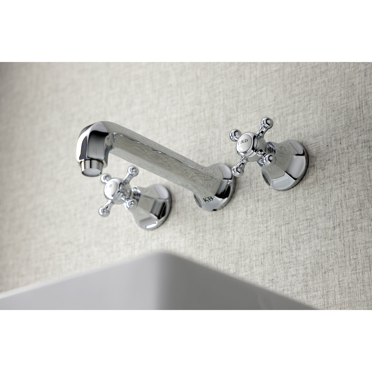 Kingston Brass KS4122BX Wall Mount Bathroom Faucet