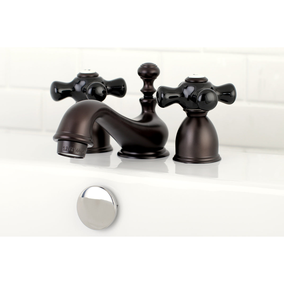 Kingston Brass KS3958PKX Duchess Mini-Widespread Bathroom Faucet
