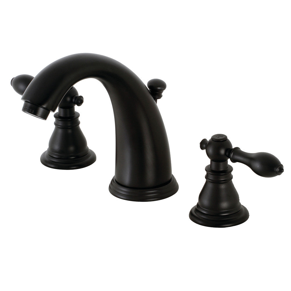 Kingston Brass KB981ACL American Classic Widespread Bathroom Faucet with Retail Pop-Up