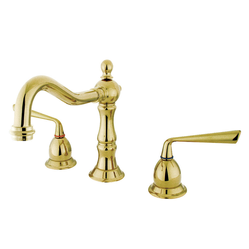 Kingston Brass KS1978ZL 8 in. Widespread Bathroom Faucet