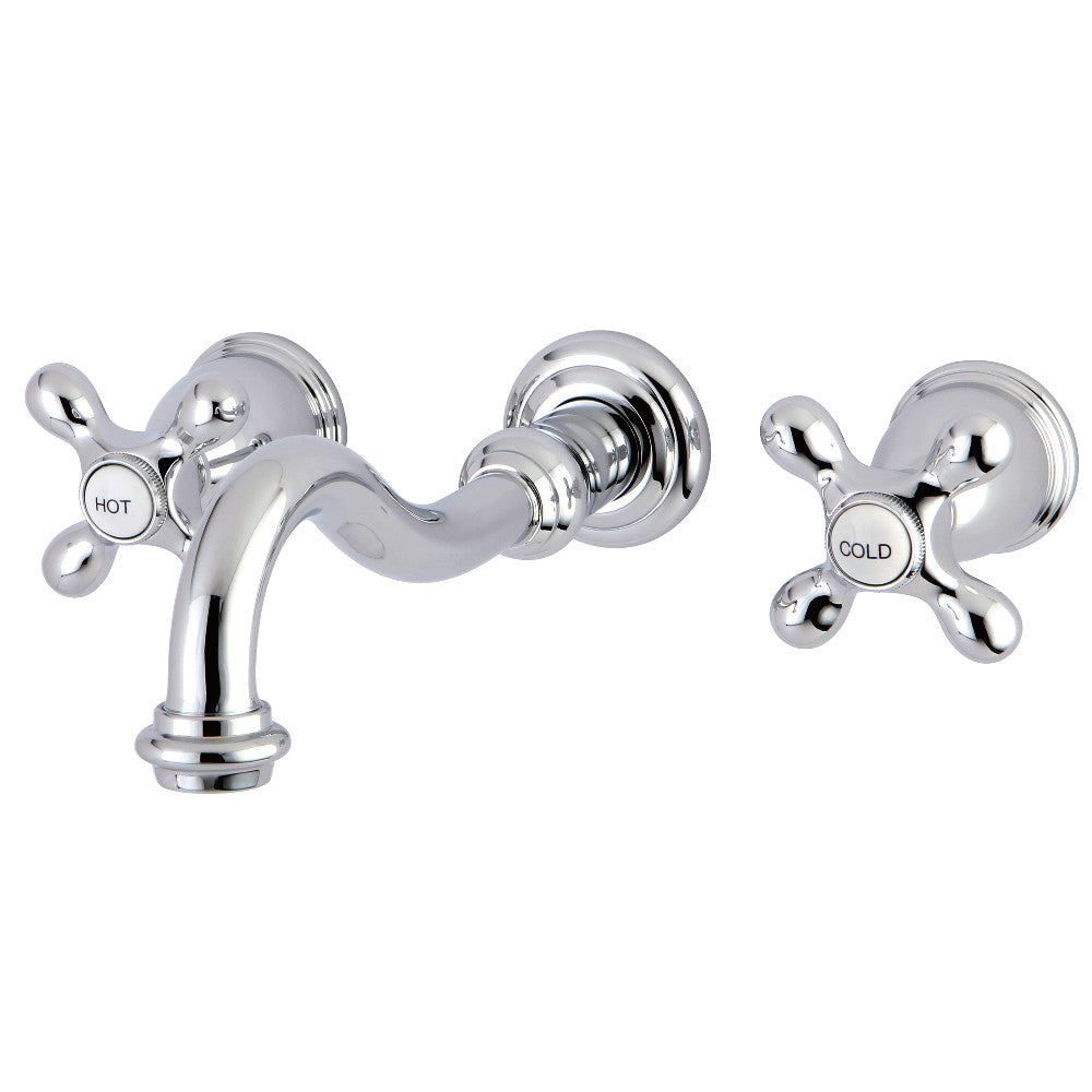 Restoration Two-Handle Wall Mount Tub Faucet