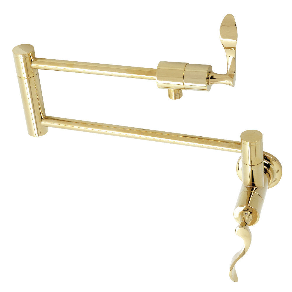 Kingston Brass KS4108CFL Century Wall Mount Pot Filler