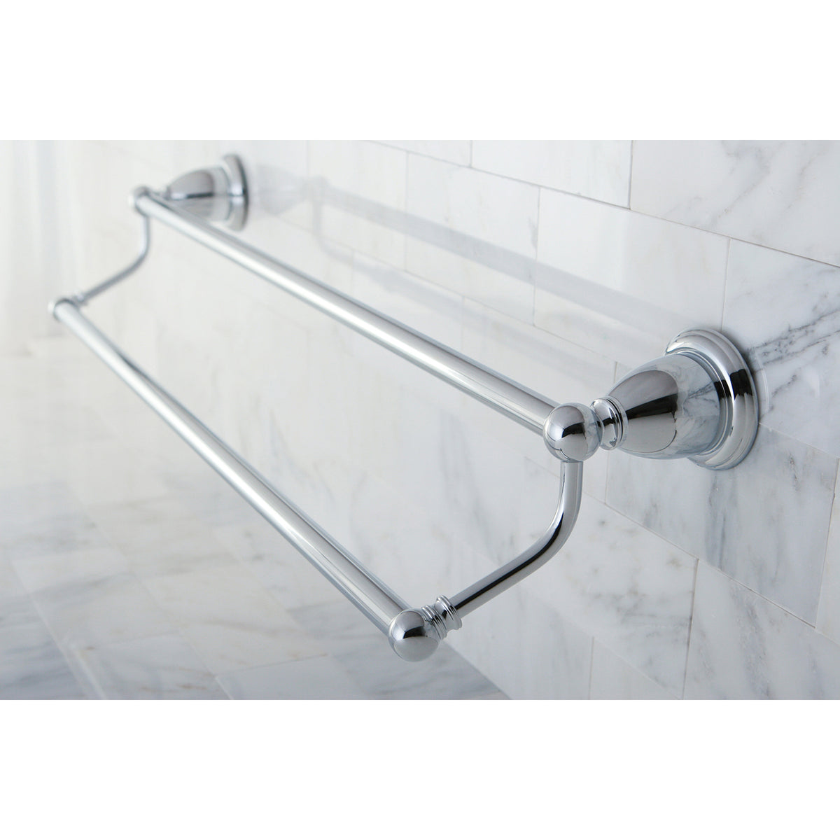 Kingston Brass Heritage 24" Dual Towel Bar