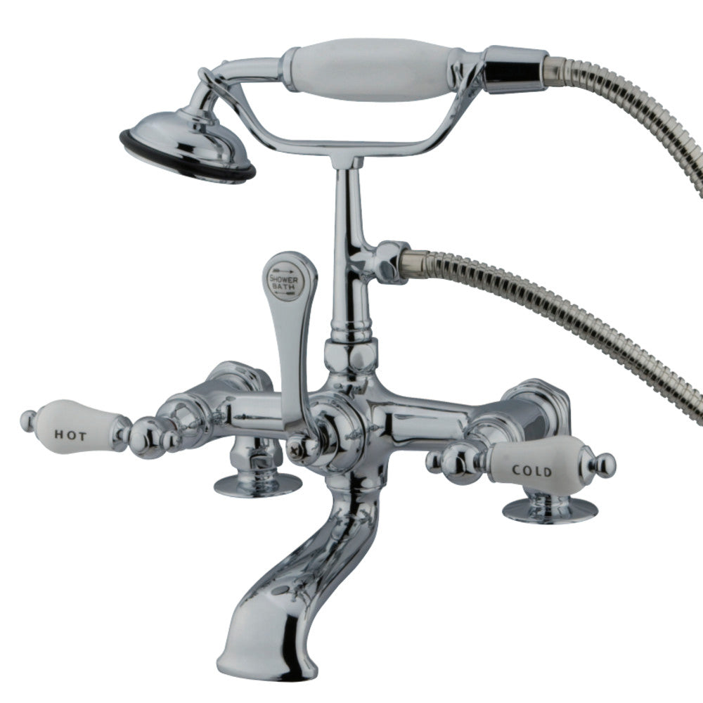 Vintage 7-Inch Deck Mount Tub Faucet