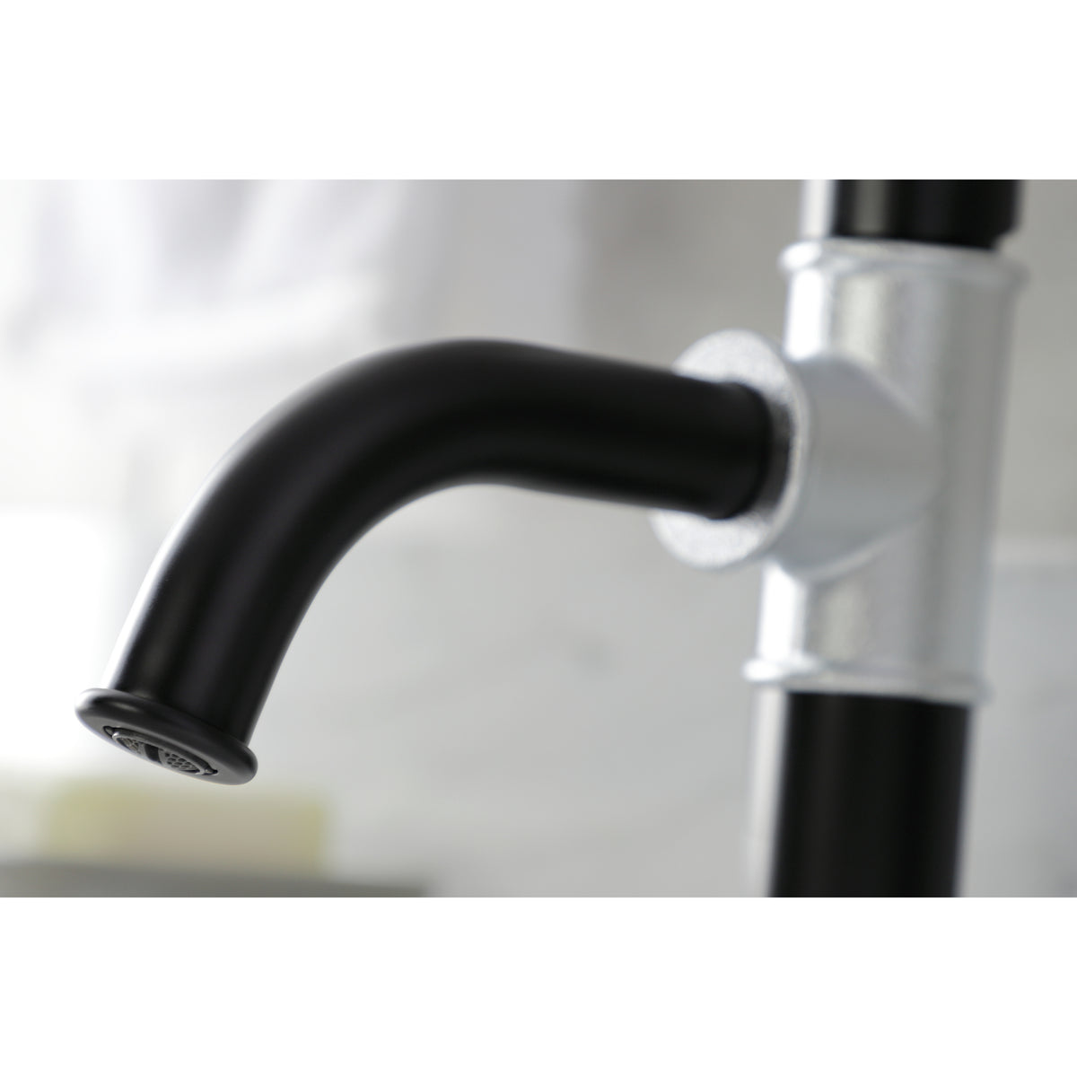 Kingston Brass KSD2824RX Belknap Single-Handle Bathroom Faucet with Push Pop-Up