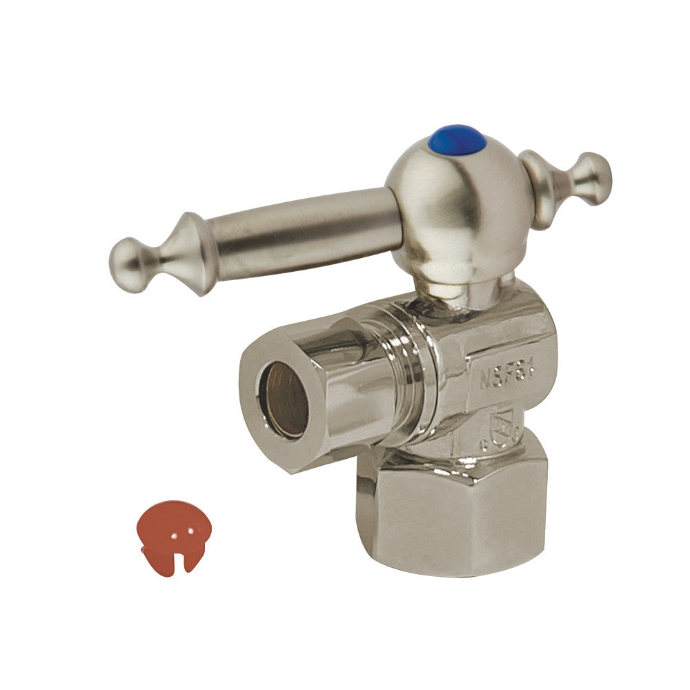 Kingston Brass 1/2" IPS X 3/8" OD Angle Stop Valve