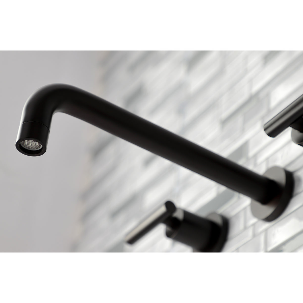 Manhattan Two-Handle Wall Mount Tub Faucet