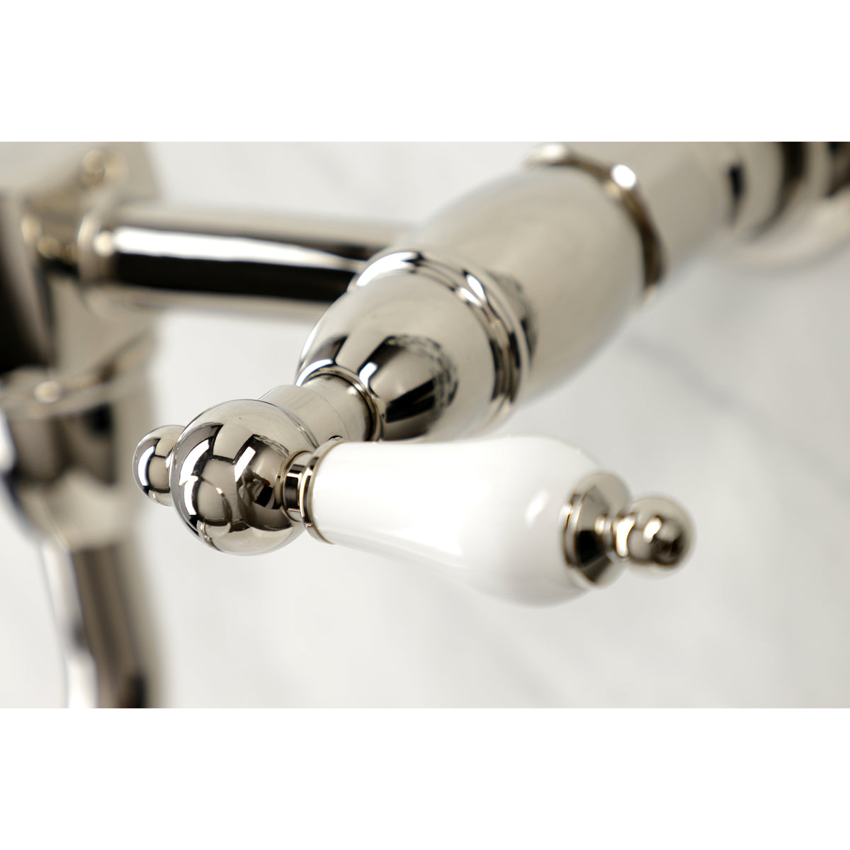 Kingston Brass KS1215PL Heritage Wall Mount Bathroom Faucet