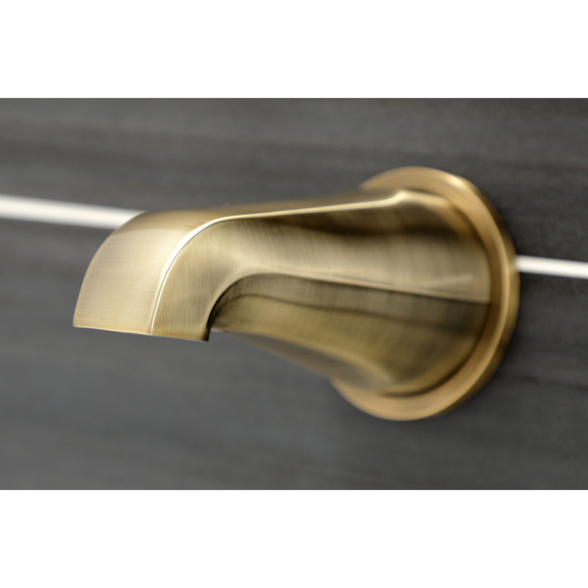 Serena Three-Handle Tub and Shower Faucet