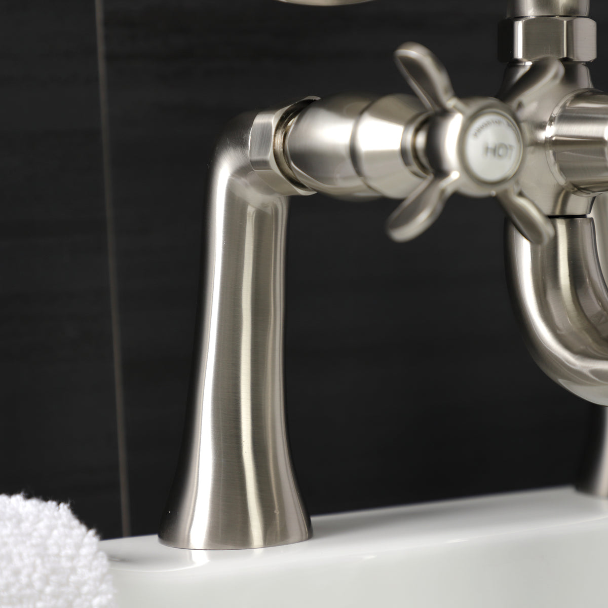 Essex Deck Mount Clawfoot Tub Faucet with Hand Shower