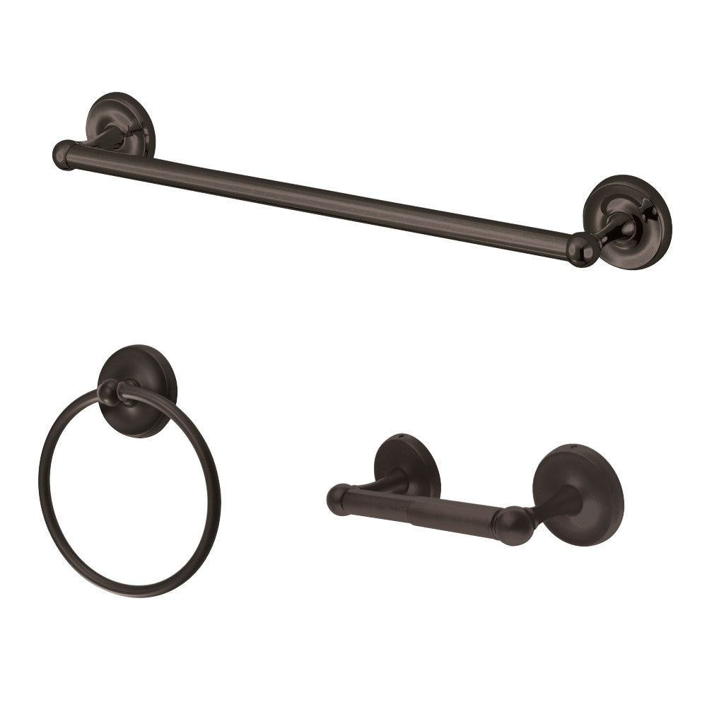 Kingston Brass Victorian 3-Piece Bathroom Accessory Set