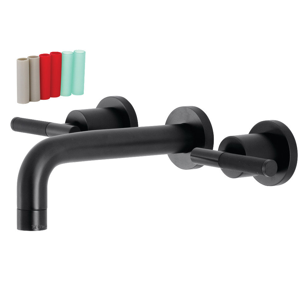 Kingston Brass KS8127CKL Kaiser Two-Handle Wall Mount Bathroom Faucet