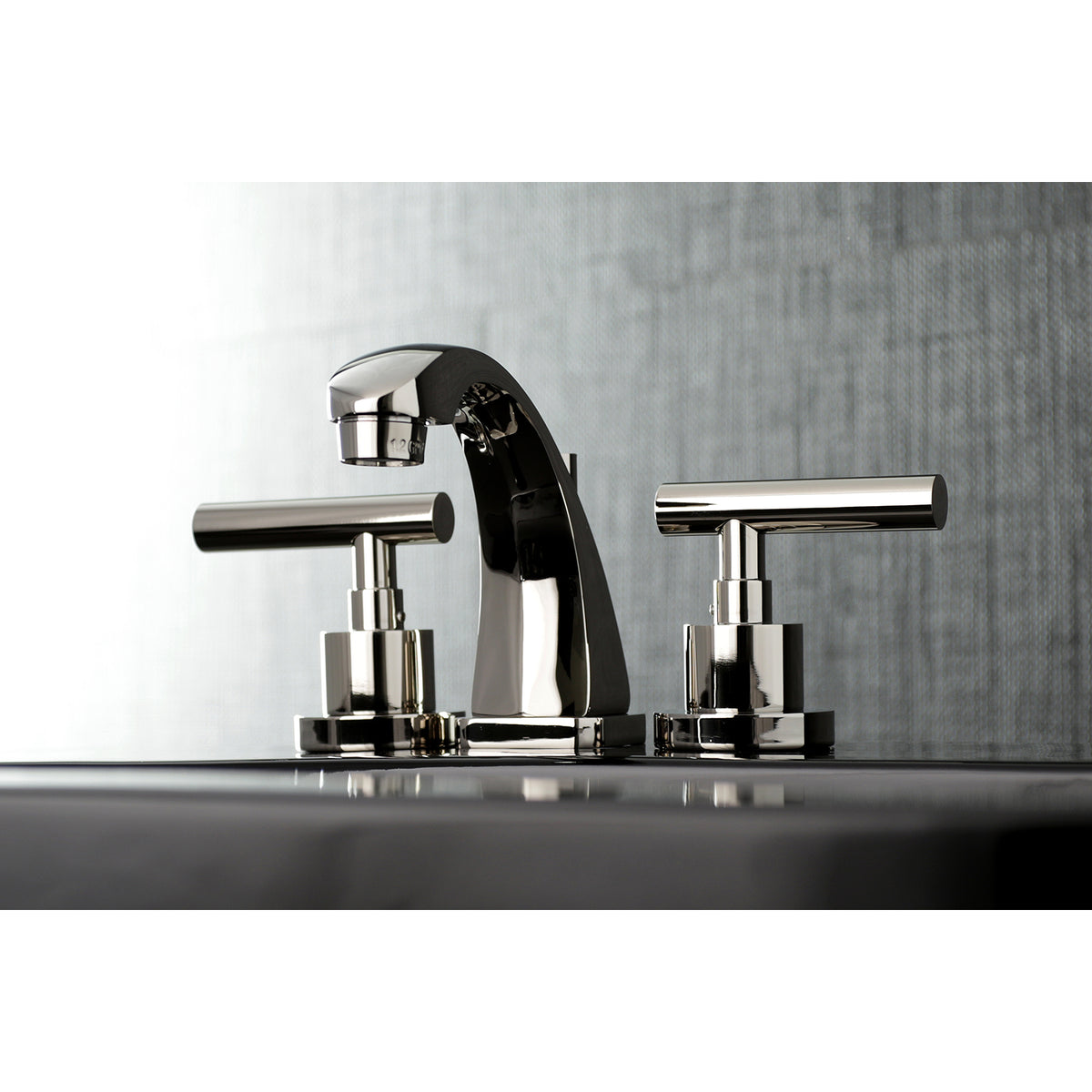 Kingston Brass KS4943CML Manhattan 8 in. Widespread Bathroom Faucet