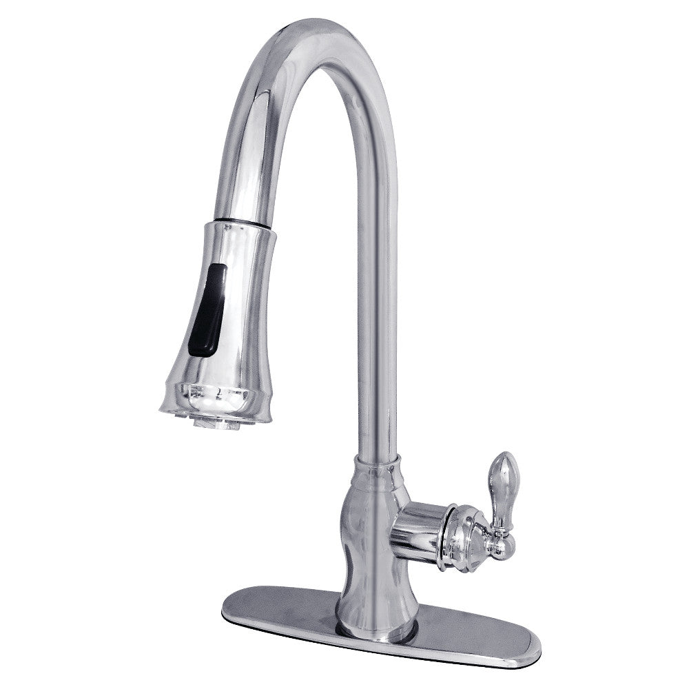 Gourmetier GSY7771ACL American Classic Single-Handle Pull-Down Sprayer Kitchen Faucet