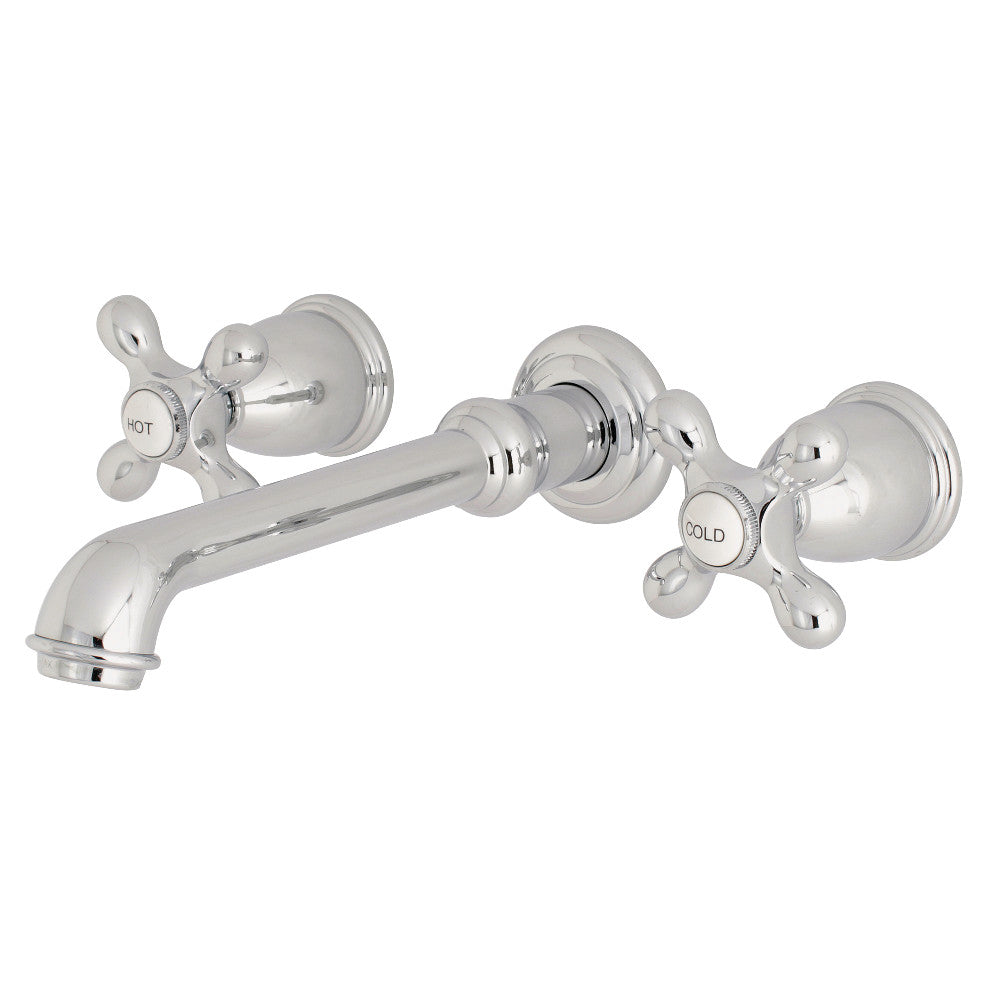 Kingston Brass KS7125AX English Country Two-Handle Wall Mount Bathroom Faucet