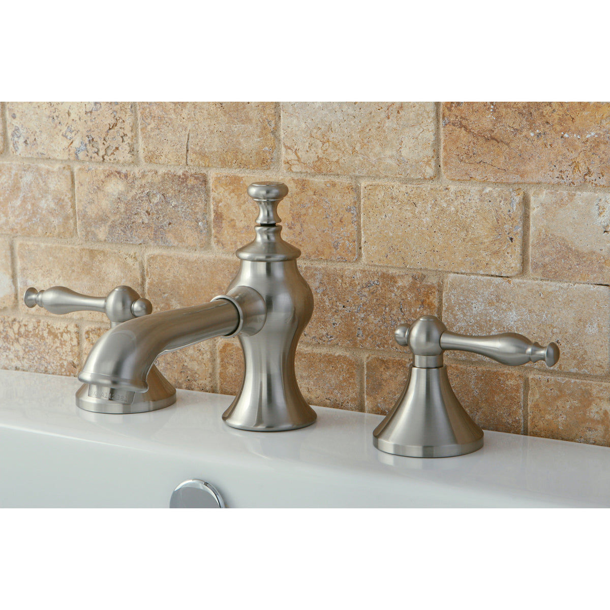 Kingston Brass KC7065NL 8 in. Widespread Bathroom Faucet