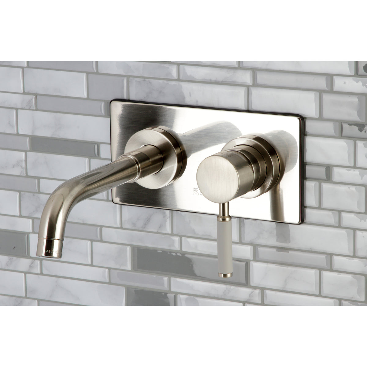 Kingston Brass KS8118DKL Kaiser Single-Handle Wall Mount Bathroom Faucet
