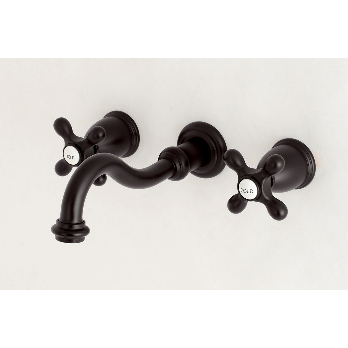 Kingston Brass KS3128AX Vintage 2-Handle Wall Mount Bathroom Faucet