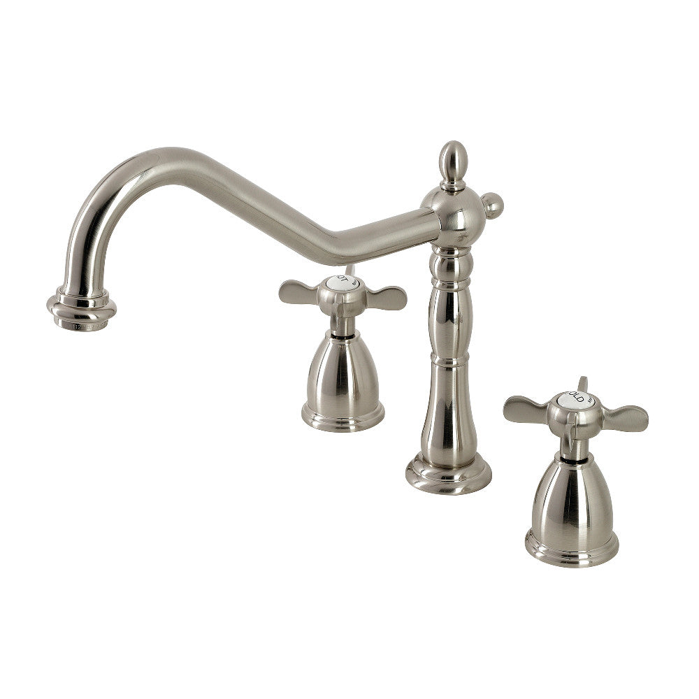 Kingston Brass KB1791BEXLS Widespread Kitchen Faucet