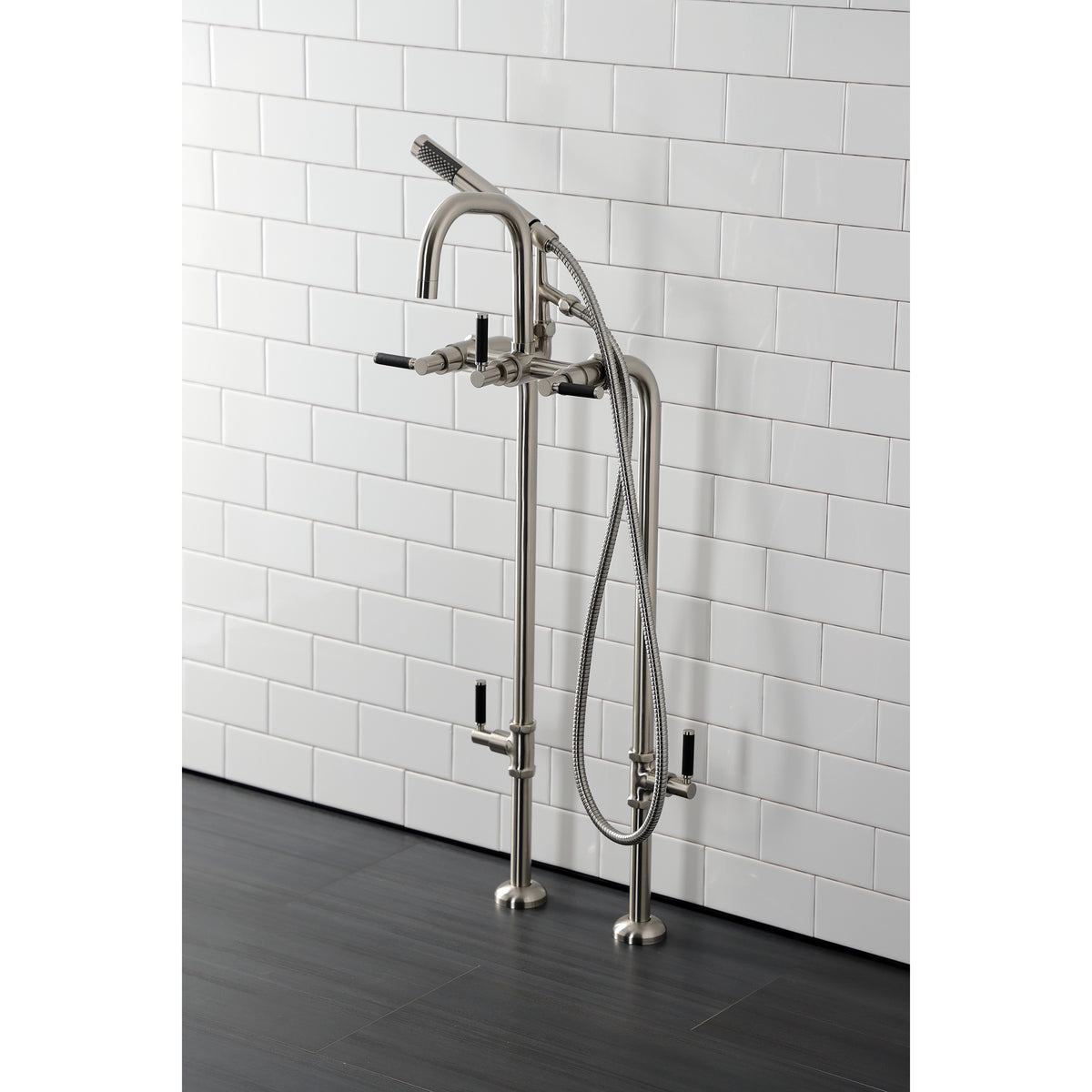 Vintage CCK8406DKL Concord Freestanding Tub Faucet with Supply Line,Stop Valve