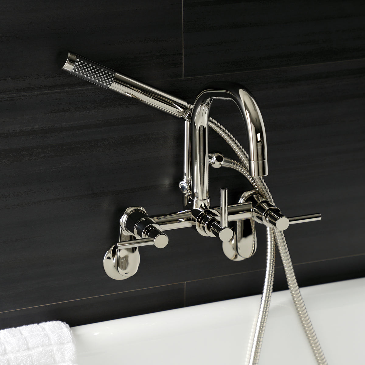 Vintage AE8458DL Concord Wall Mount Clawfoot Tub Faucet