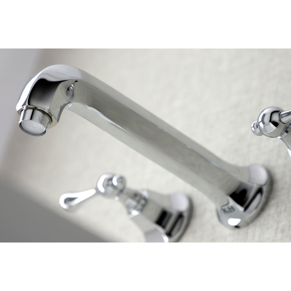 Kingston Brass KS4128BL Wall Mount Bathroom Faucet