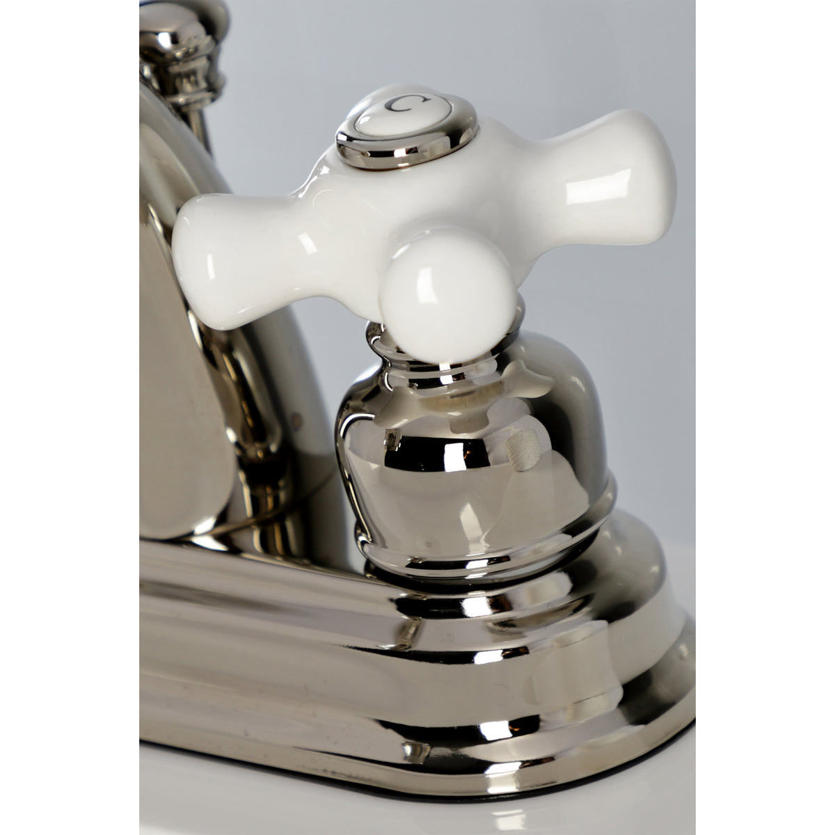 Kingston Brass KB5613PX Restoration 4 in. Centerset Bathroom Faucet