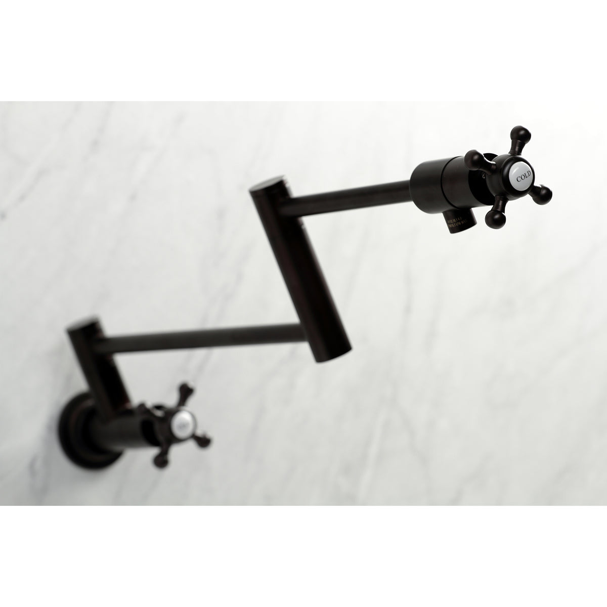 Kingston Brass KS4106BX Metropolitan Wall Mount Pot Filler