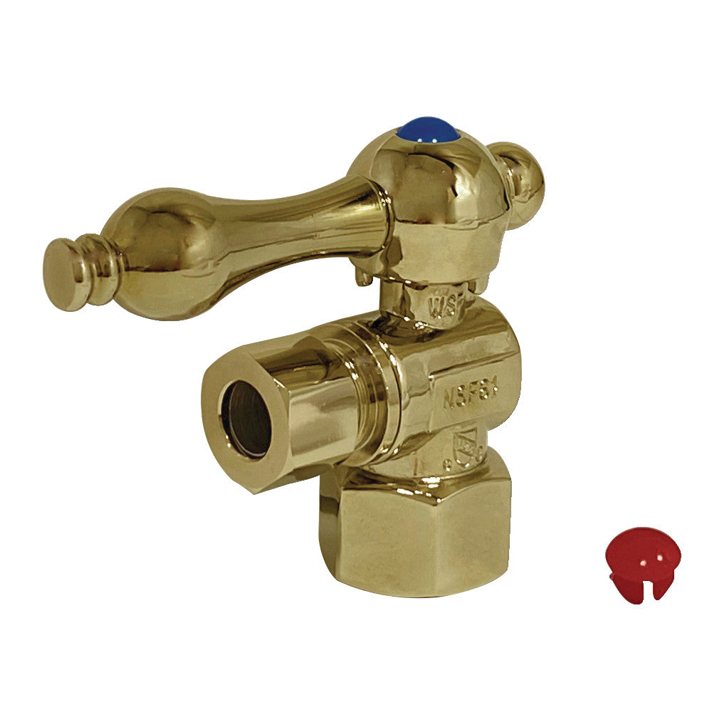 Kingston Brass Quarter Turn Valve (1/2" FIP X 3/8" O.D. Compression)