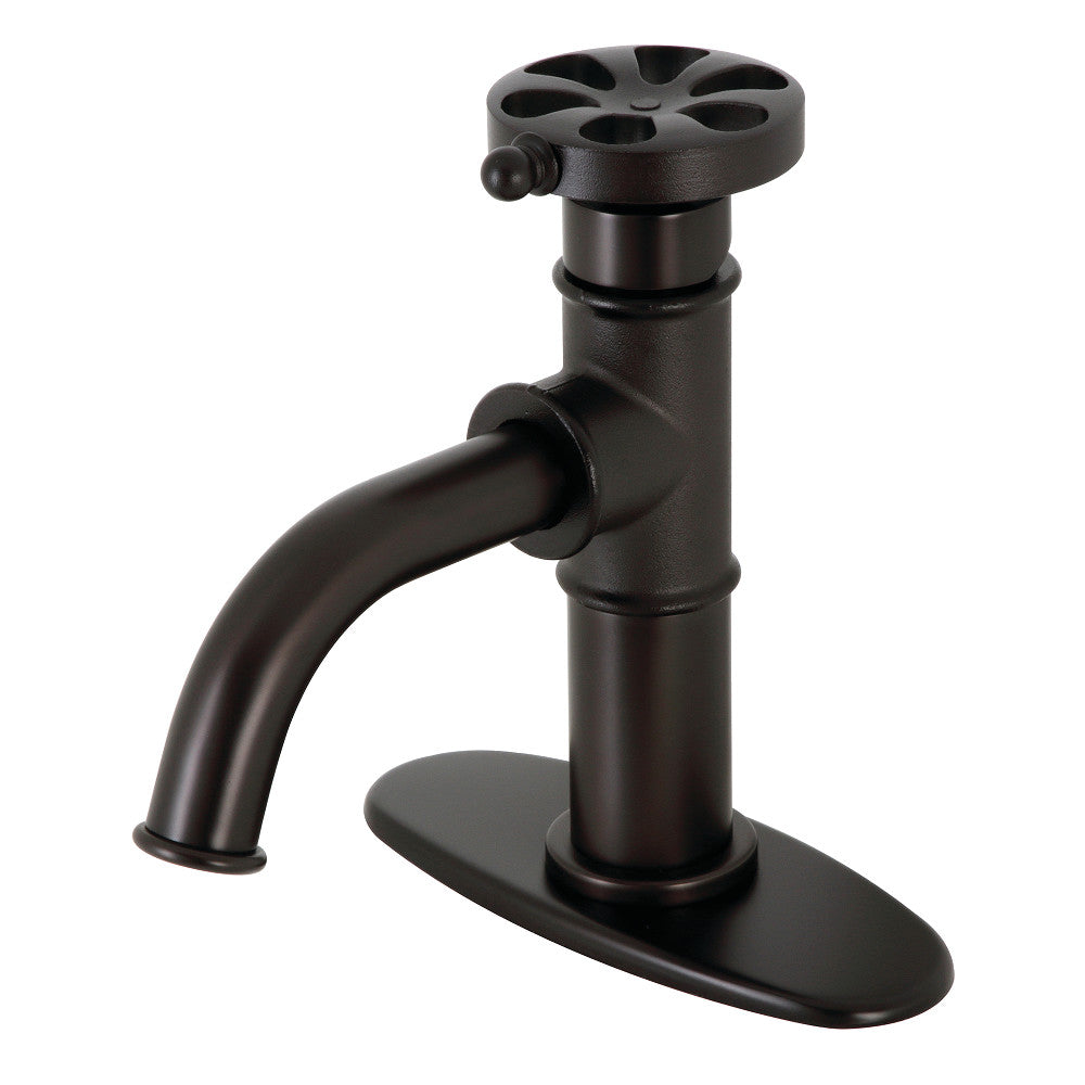 Kingston Brass KSD2824RX Belknap Single-Handle Bathroom Faucet with Push Pop-Up