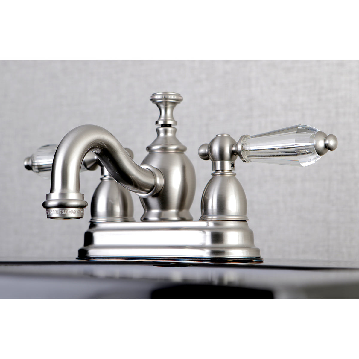 Kingston Brass KS7102WLL 4 in. Centerset Bathroom Faucet