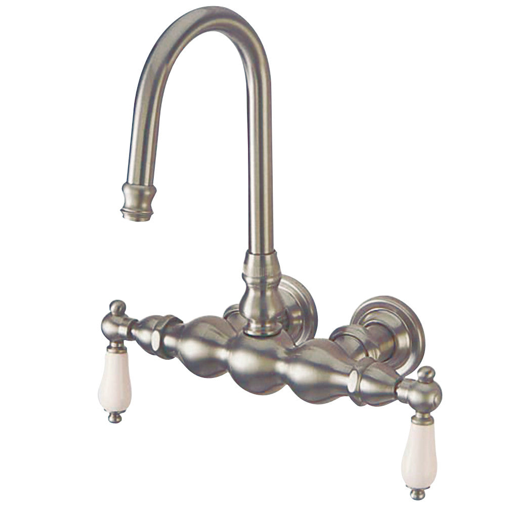 Vintage 3-3/8-Inch Wall Mount Tub Faucet