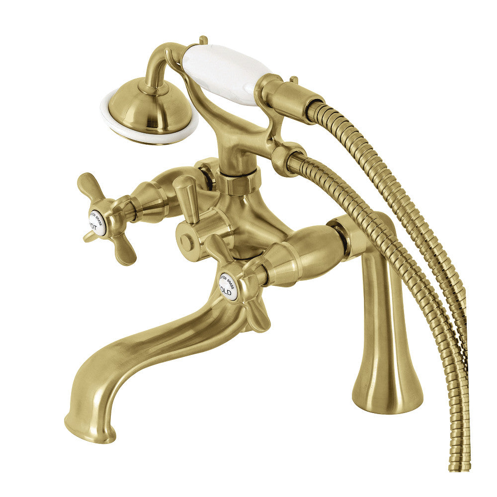 Essex Deck Mount Clawfoot Tub Faucet with Hand Shower