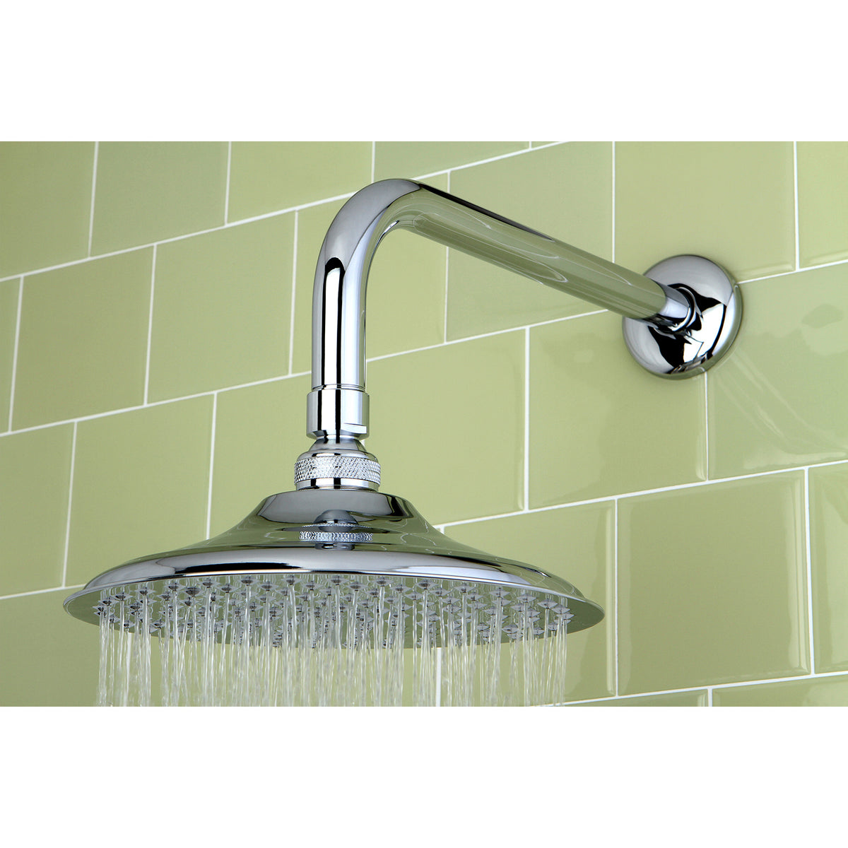 Victorian 5-1/4" Shower Head with Shower Arm