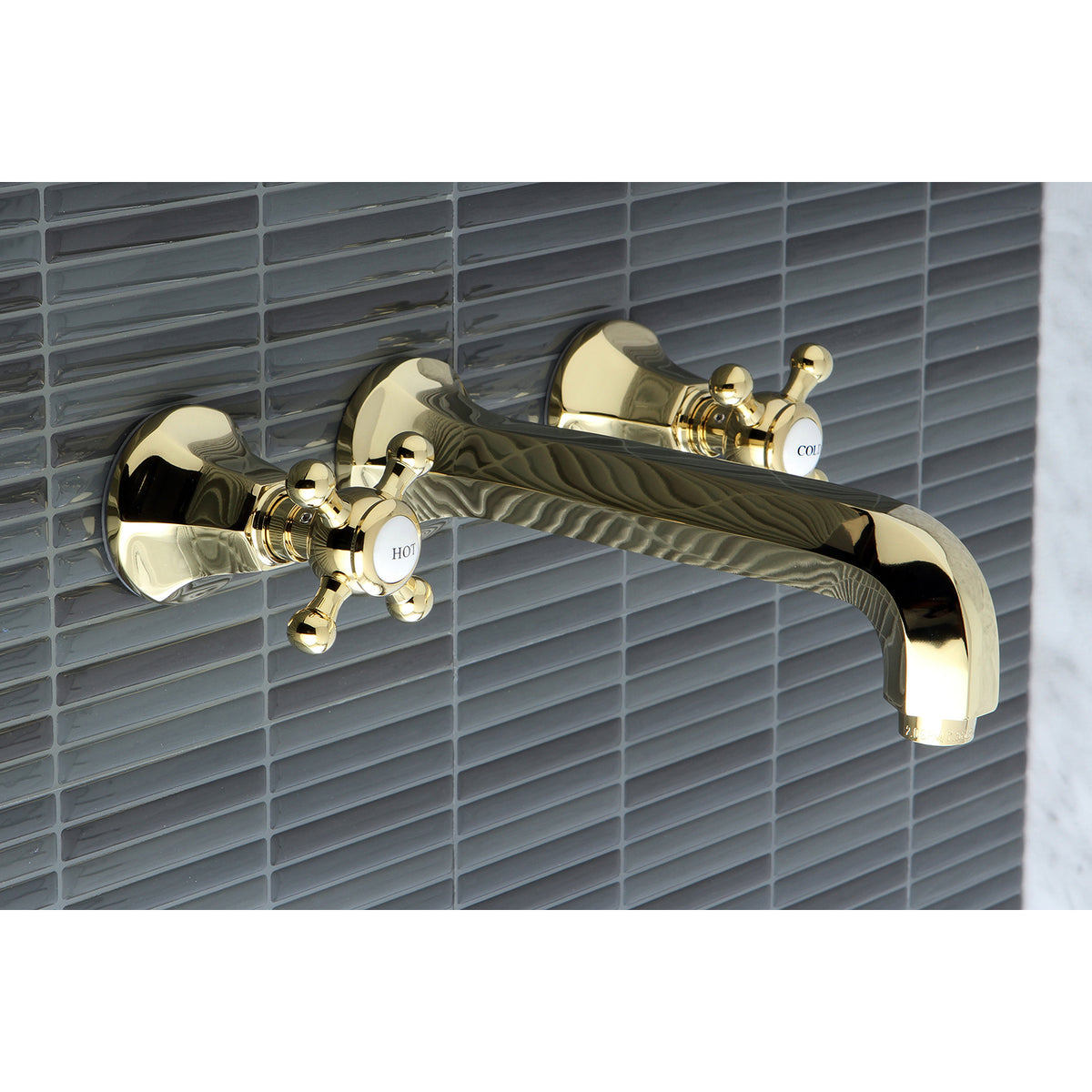 Kingston Brass KS4122BX Wall Mount Bathroom Faucet