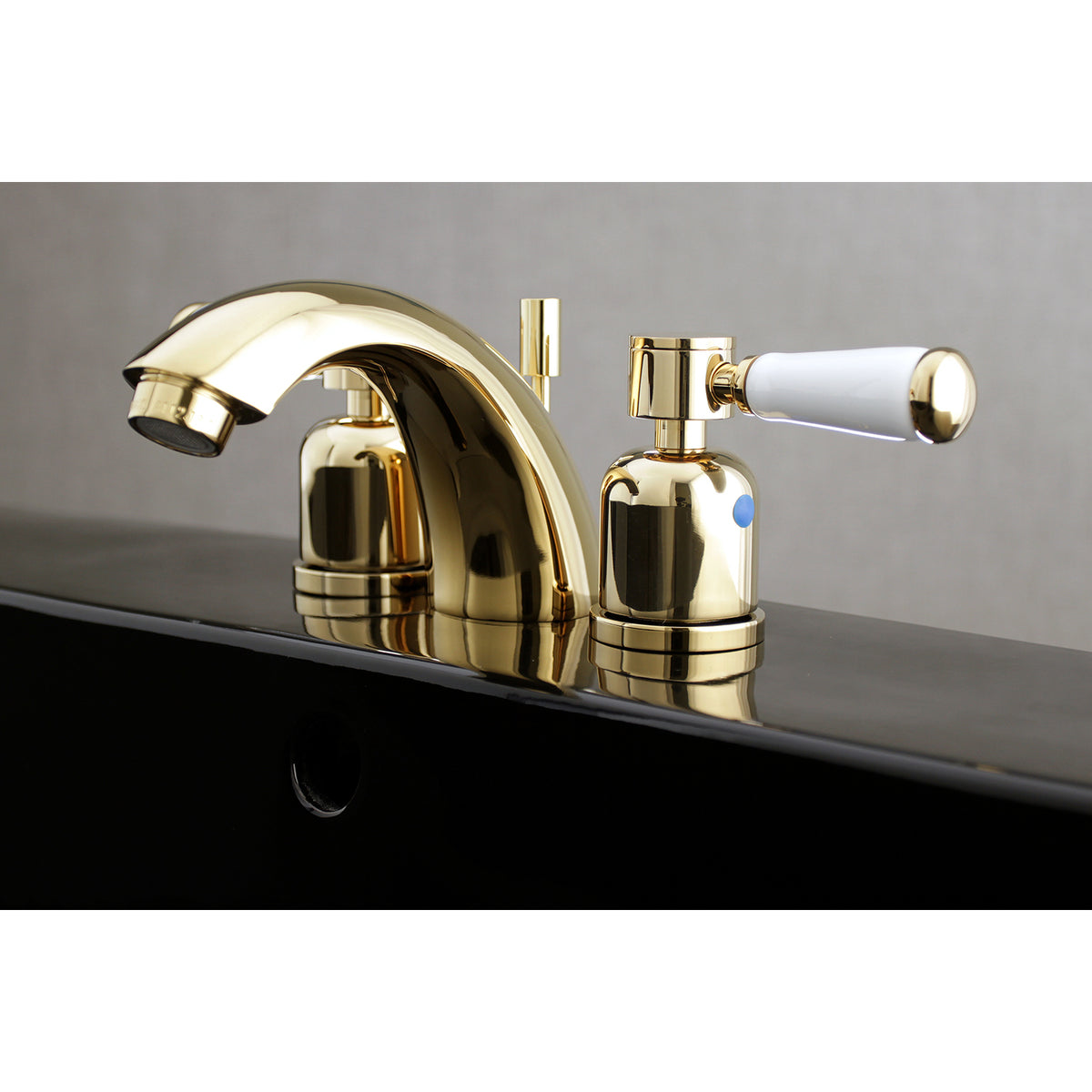 Kingston Brass KB8955DPL Mini-Widespread Bathroom Faucet