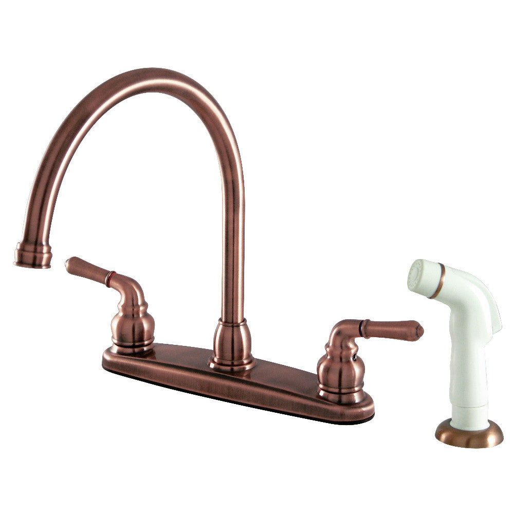Kingston Brass KB795 Magellan 8-Inch Centerset Kitchen Faucet