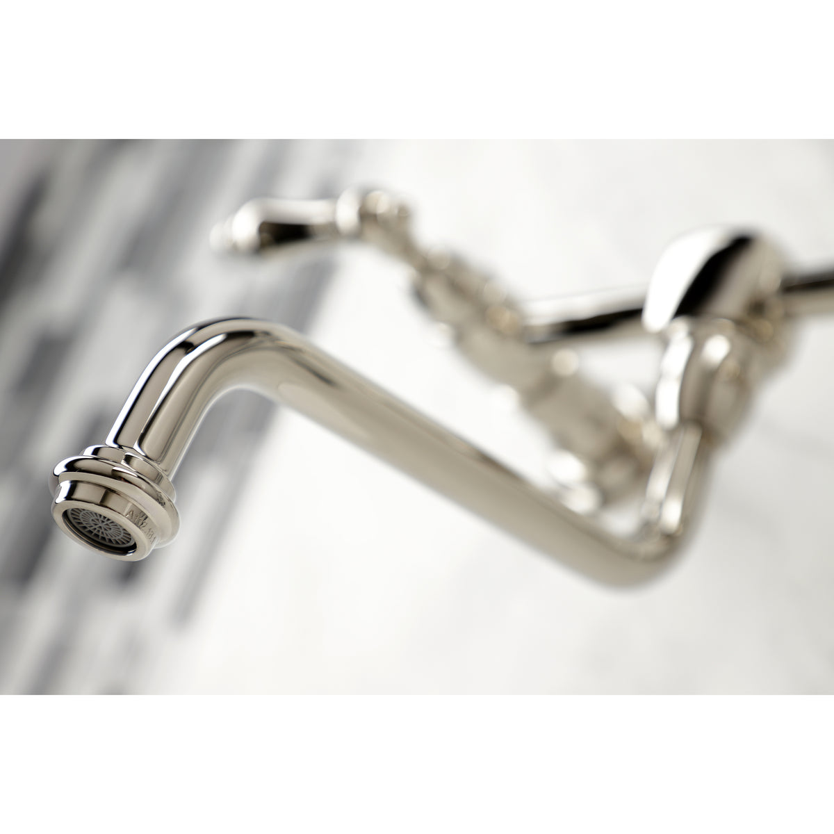 Kingston Brass KS1211AL Heritage Wall Mount Bathroom Faucet