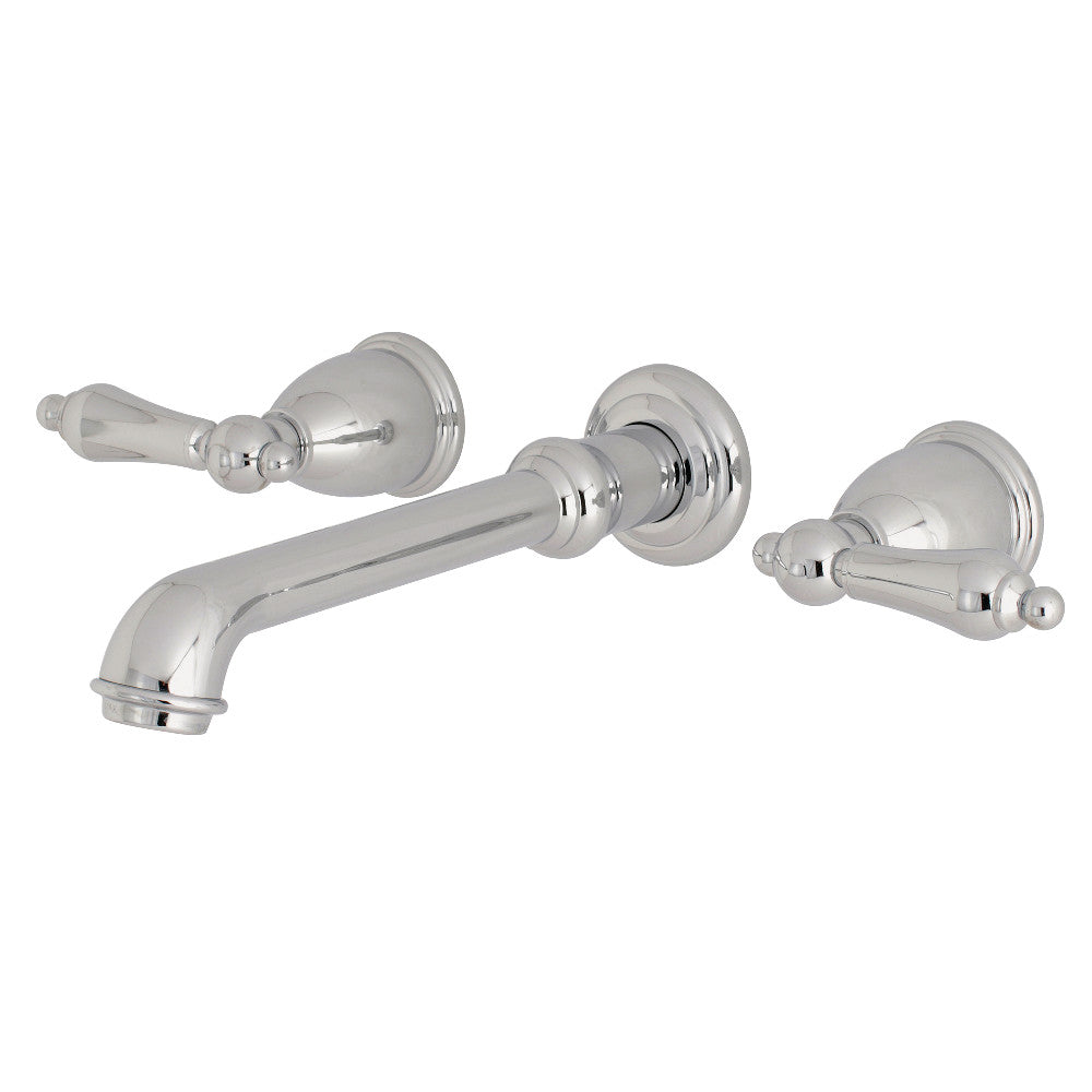 Kingston Brass KS7126AL 8-Inch Center Wall Mount Bathroom Faucet