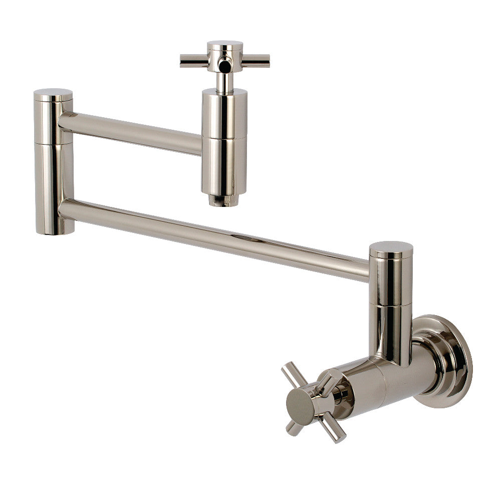Kingston Brass KS8101DX Concord Wall Mount Pot Filler Kitchen Faucet