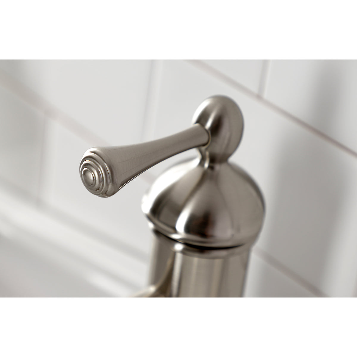 Kingston Brass KS7418BL Paris Single Lever Handle Bathroom Faucet
